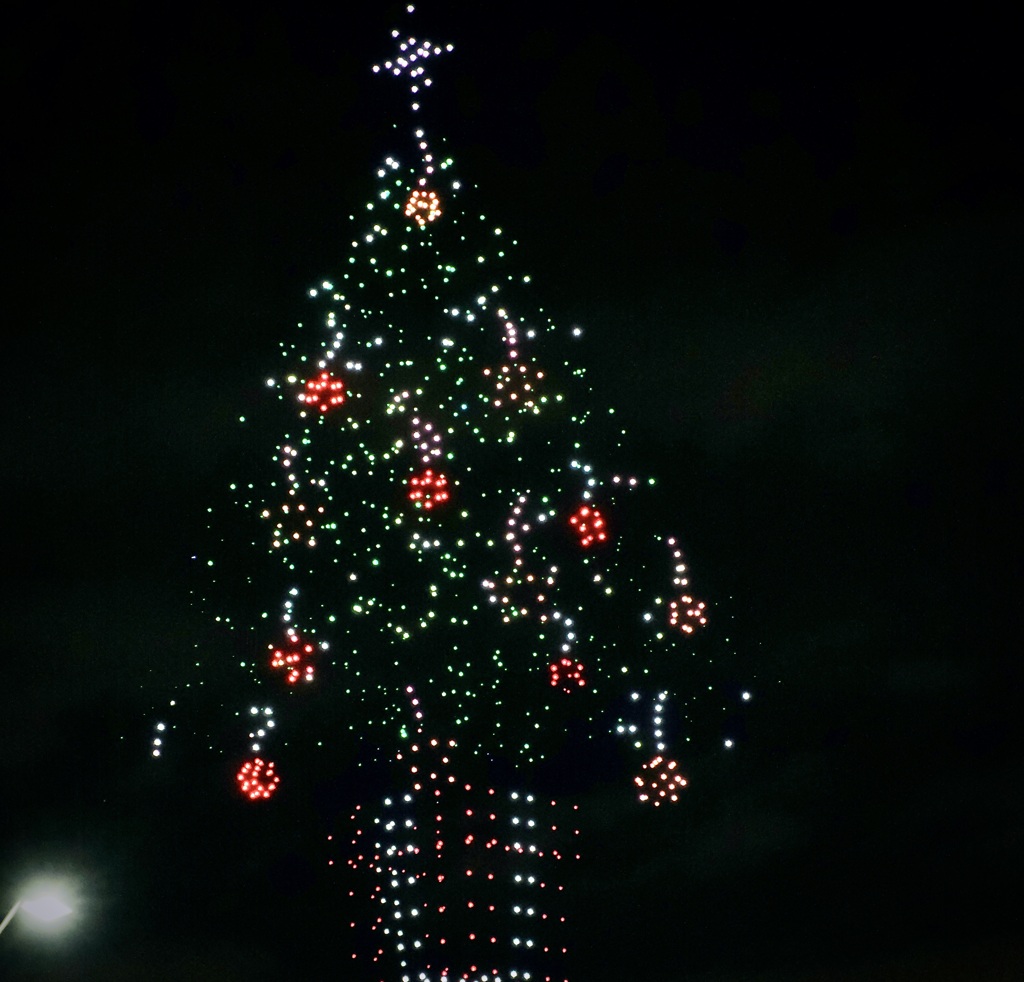 コカ･コーラ クリスマスドローンショー2024 Part5