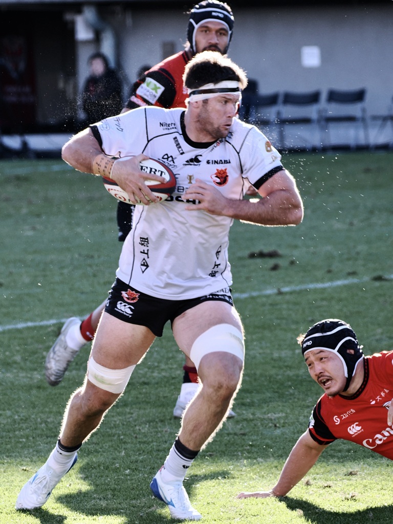 タックルを外して