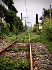 鶴見線の線路