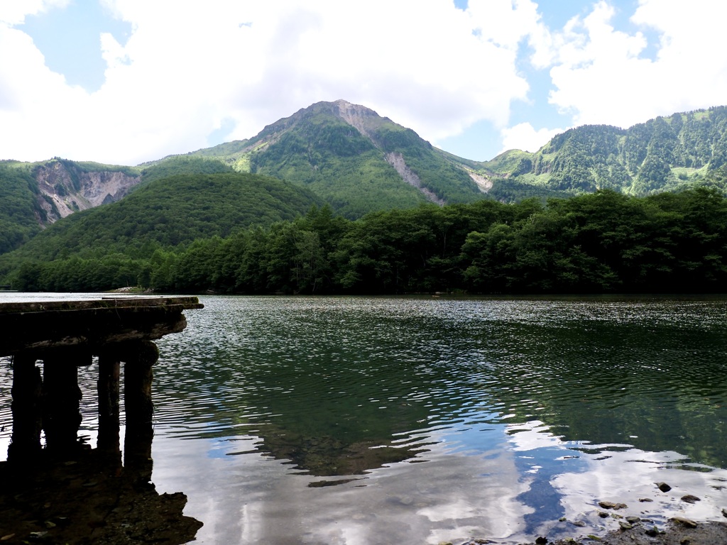 大正池からの焼岳