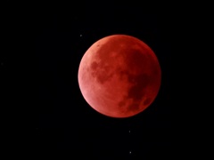 ブラッドムーン皆既月食2