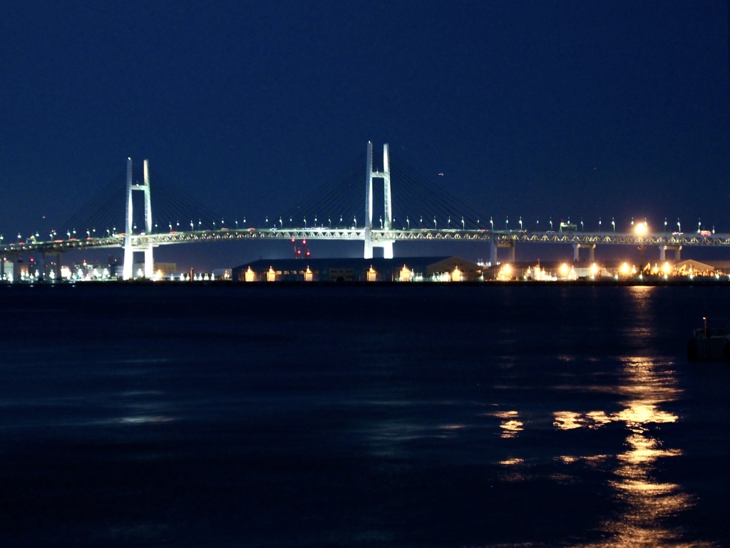 山下公園の夜