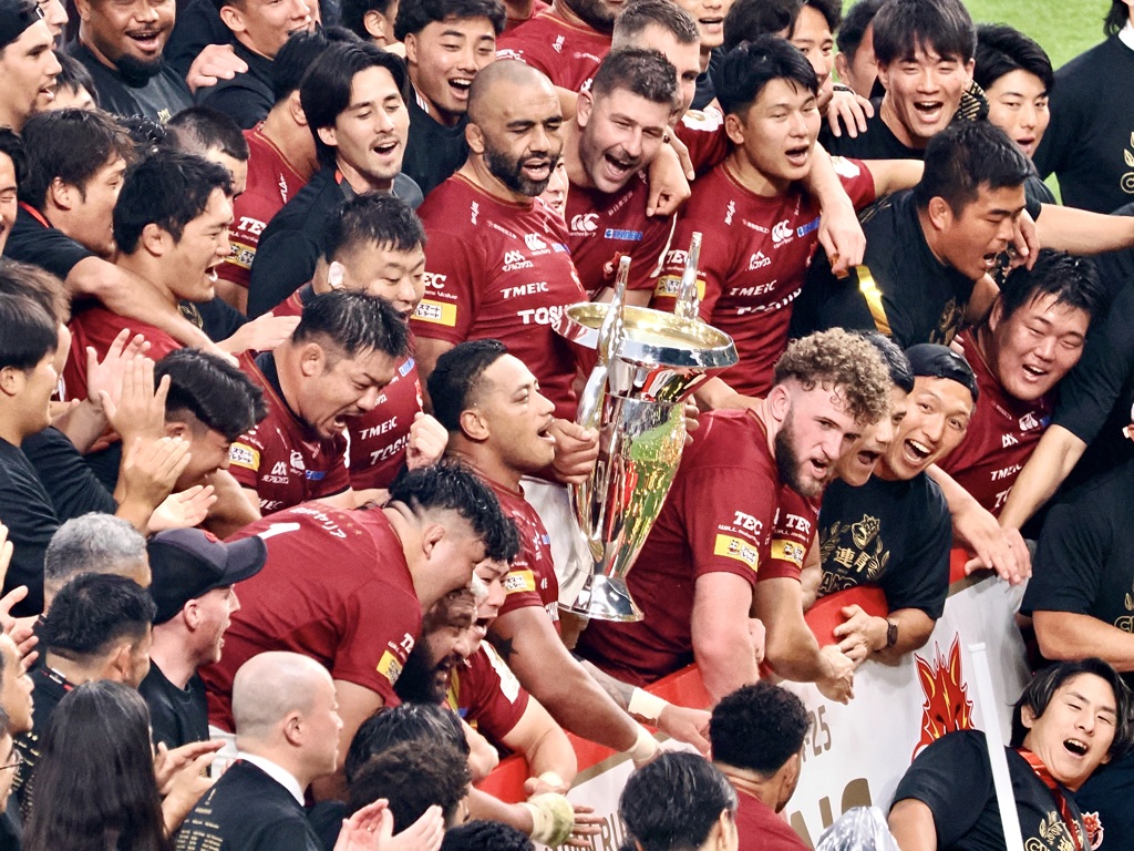 祝!!連覇 東芝ブレイブルーパス東京