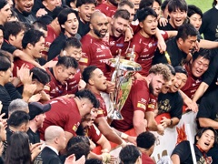 祝!!連覇 東芝ブレイブルーパス東京