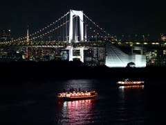 レインボーブリッジと東京タワー2