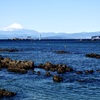 真名瀬海岸より