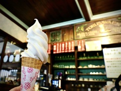 徳澤園 みちくさ食堂 ソフトクリーム