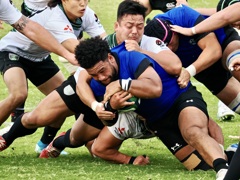 ゴール前の攻防