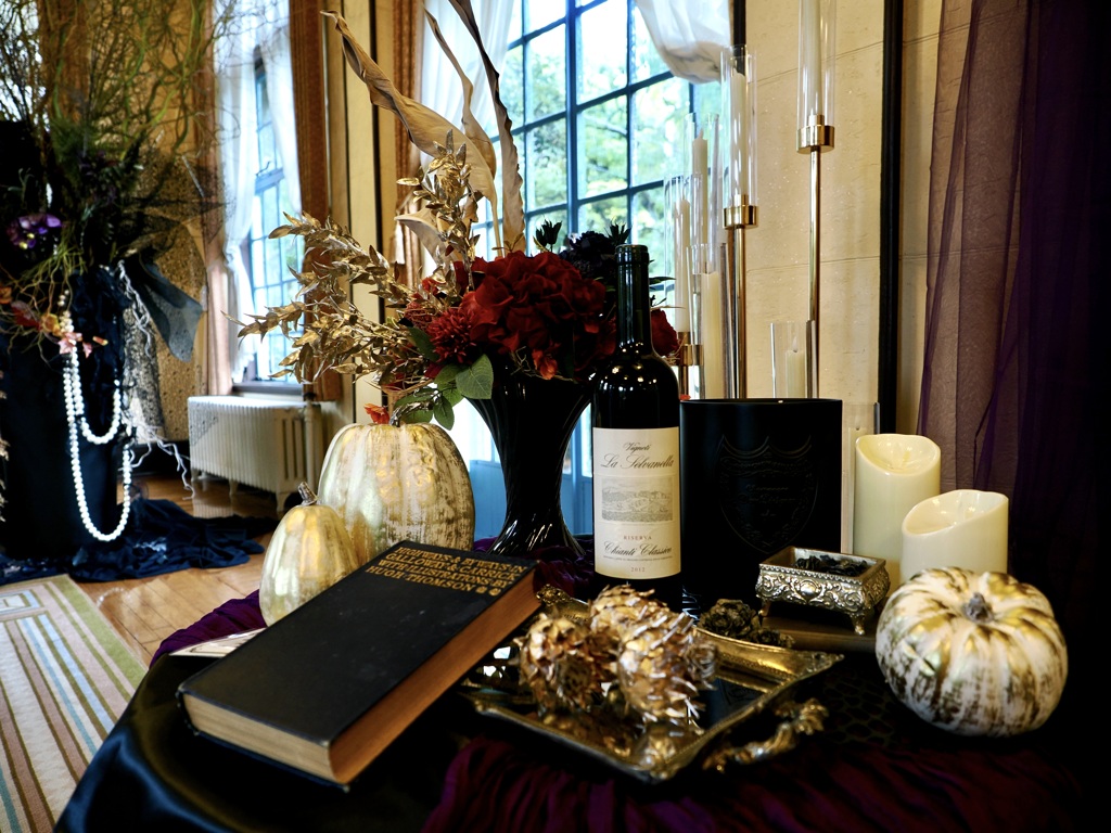 ハロウィンはワインで