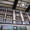 小樽駅・ランプのカーテン