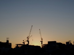 ある夕景