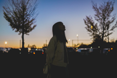 夕暮れ時