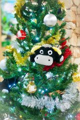 牛さんのクリスマスツリー