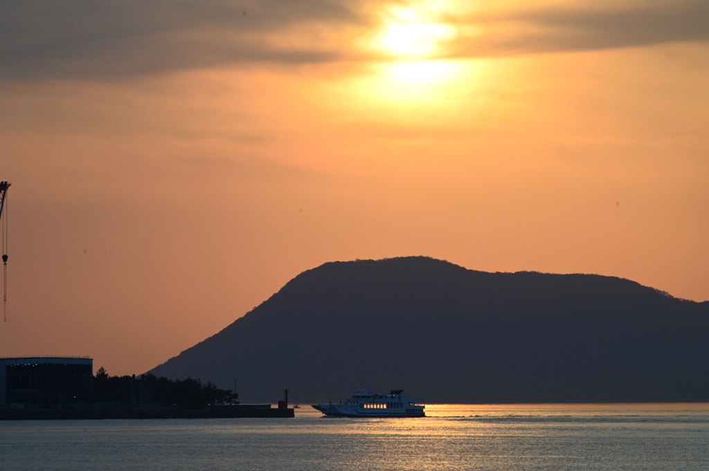 塩飽の夕暮れ