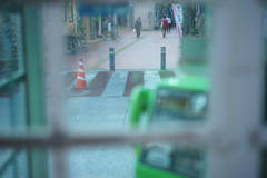 街の中の公衆電話