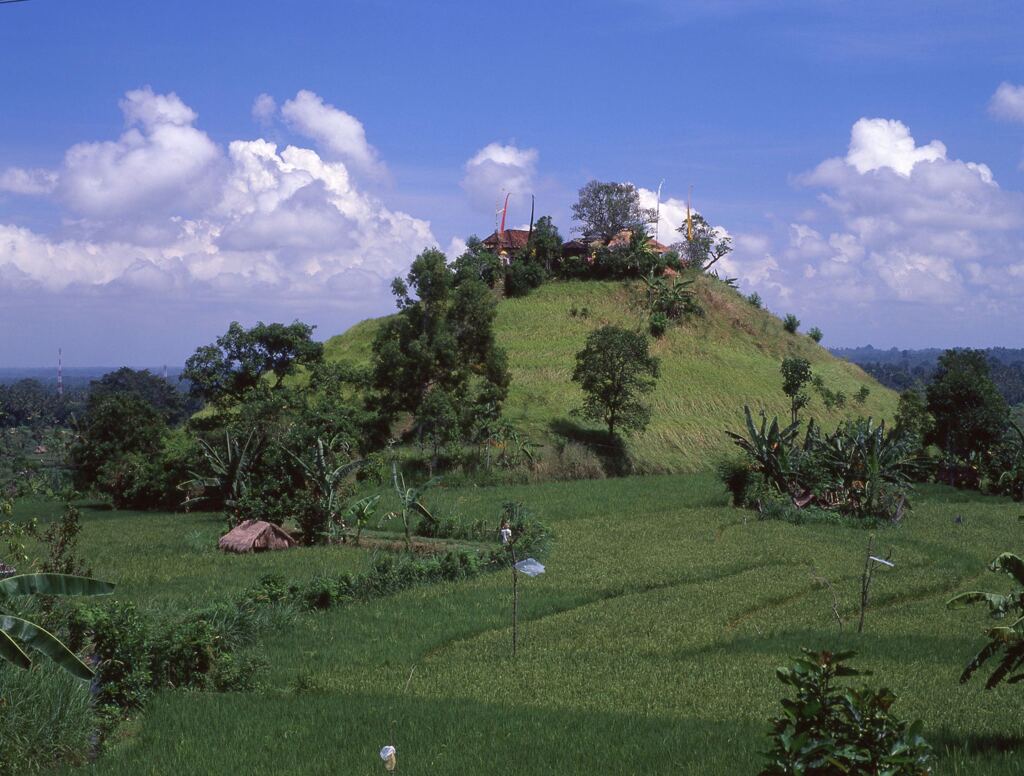 丘の上の寺