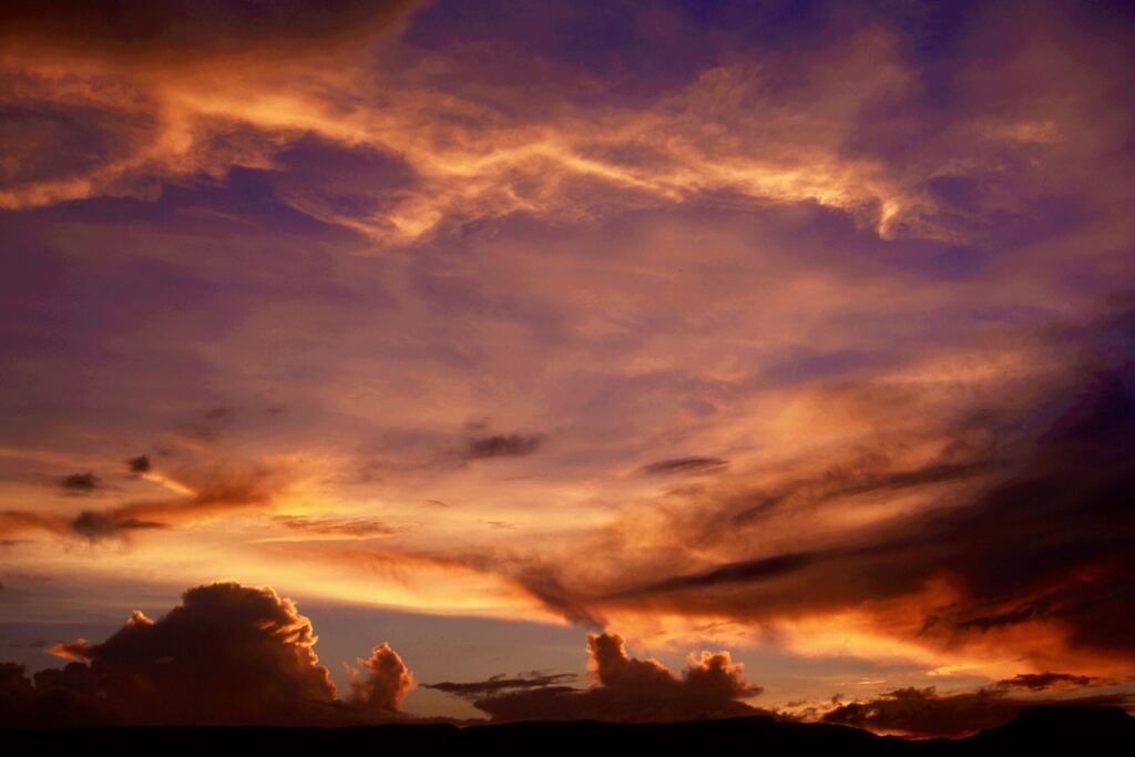 夕暮れ