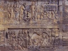 ボロブドゥールのレリーフ-17