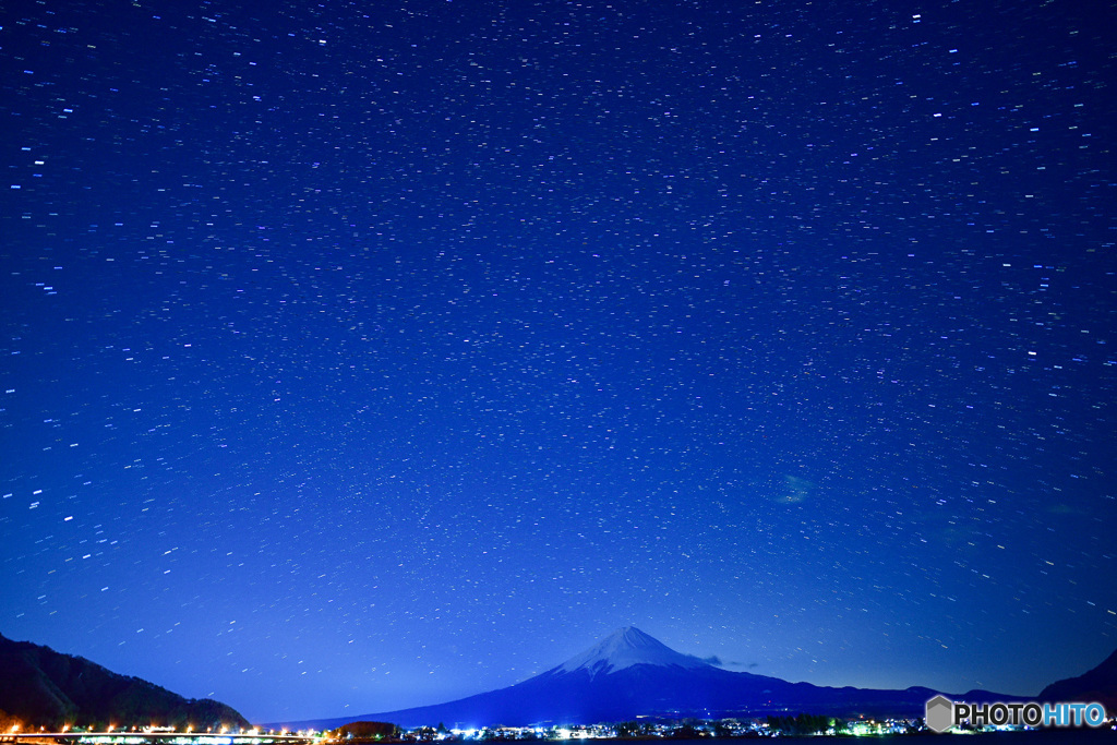雨上がりの富士山