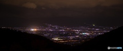 山梨市の夜景