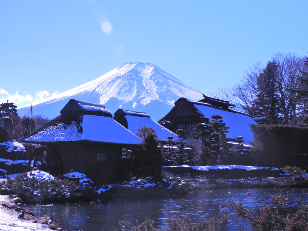 農村にタイムスリップ