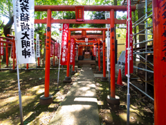 鬼子母神の鳥居