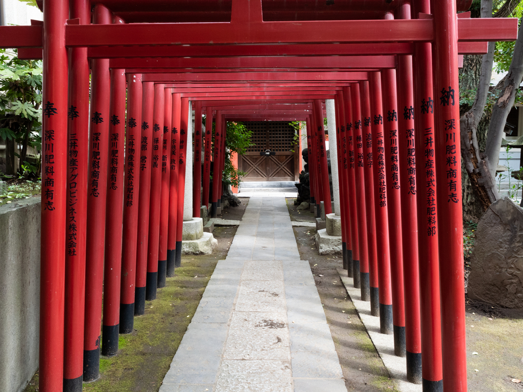 七渡神社の鳥居