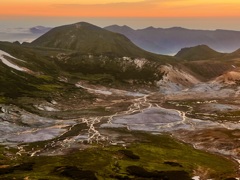 大雪山の中心