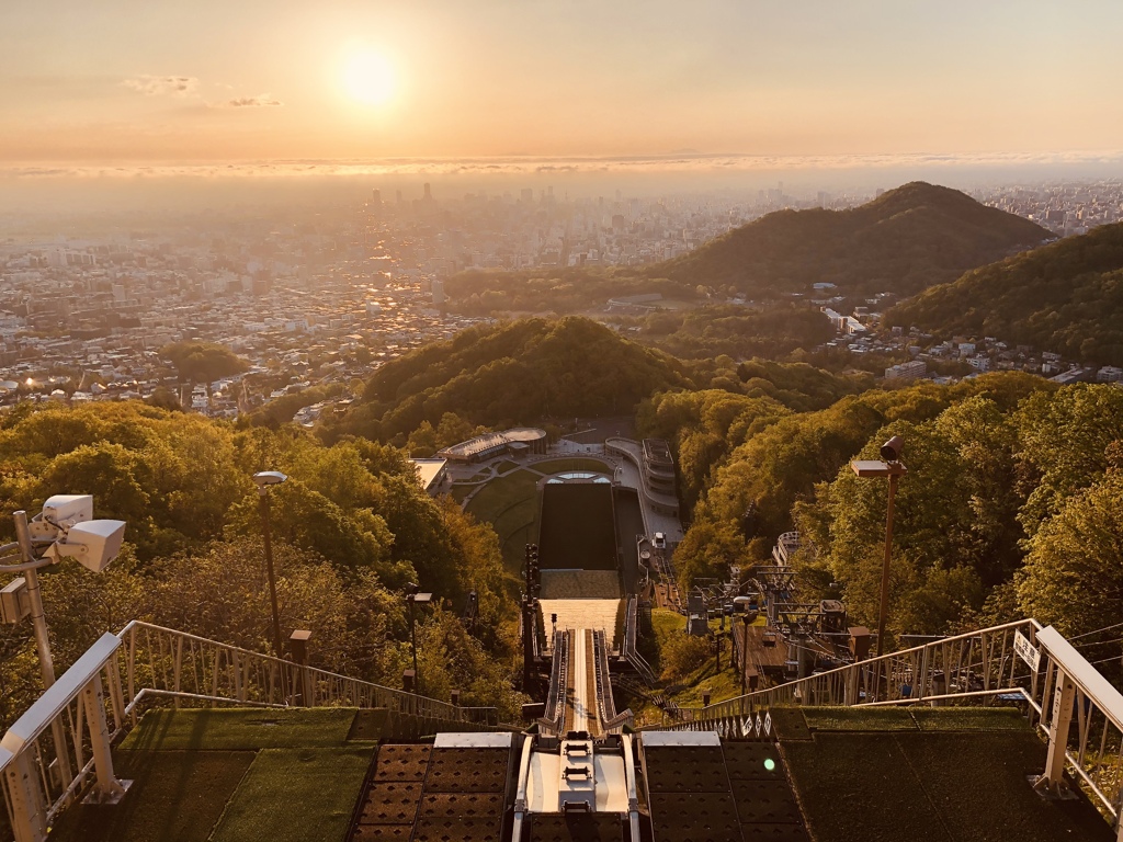 札幌の朝