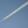 飛行機雲虹