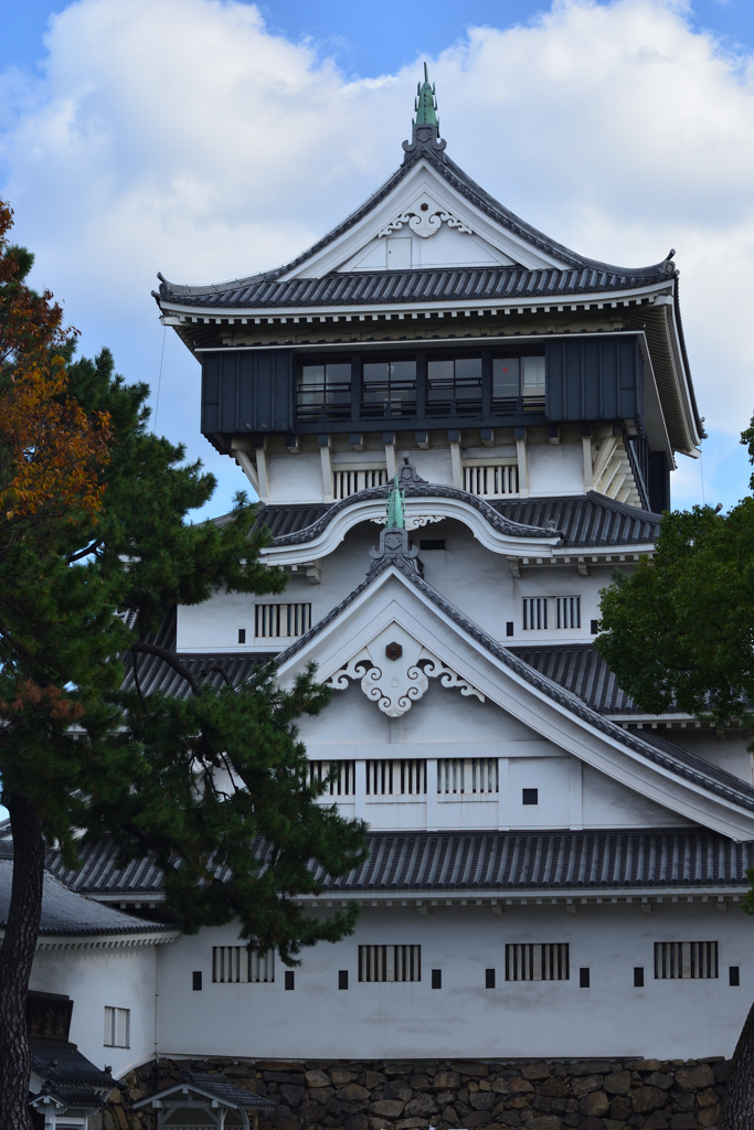 秋の小倉城