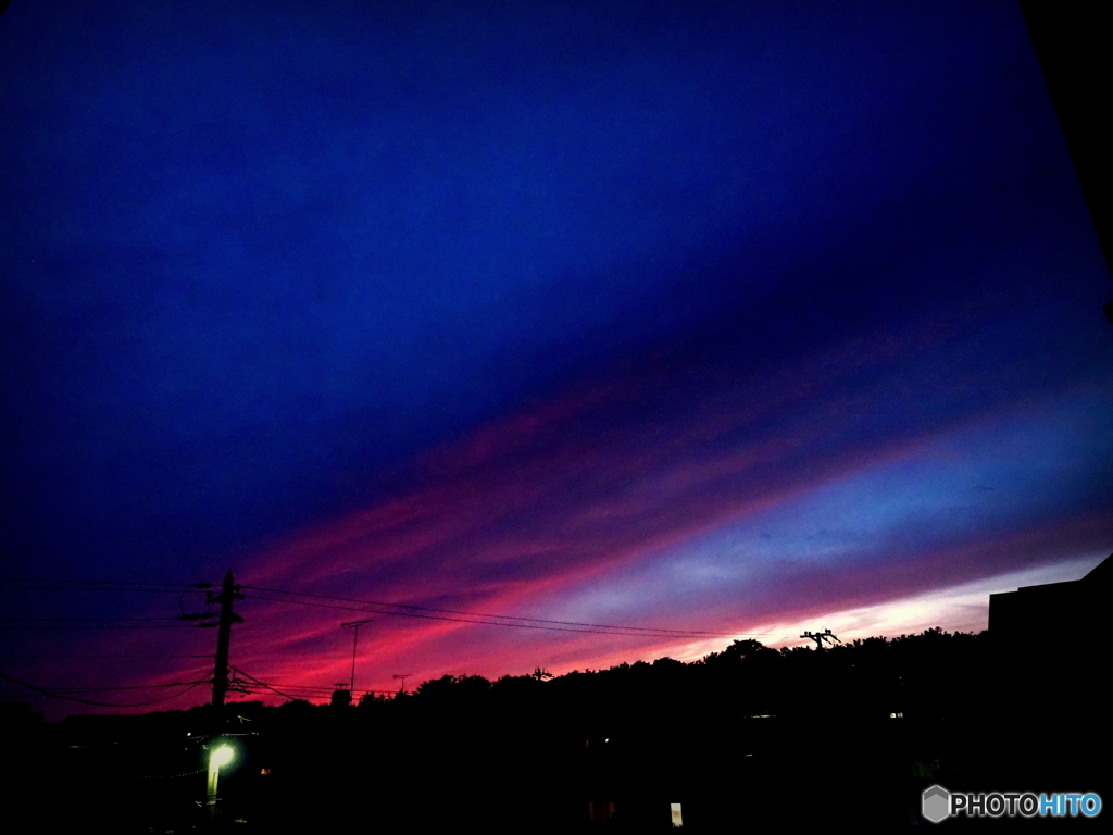 夕焼け空