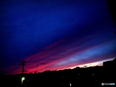 夕焼け空