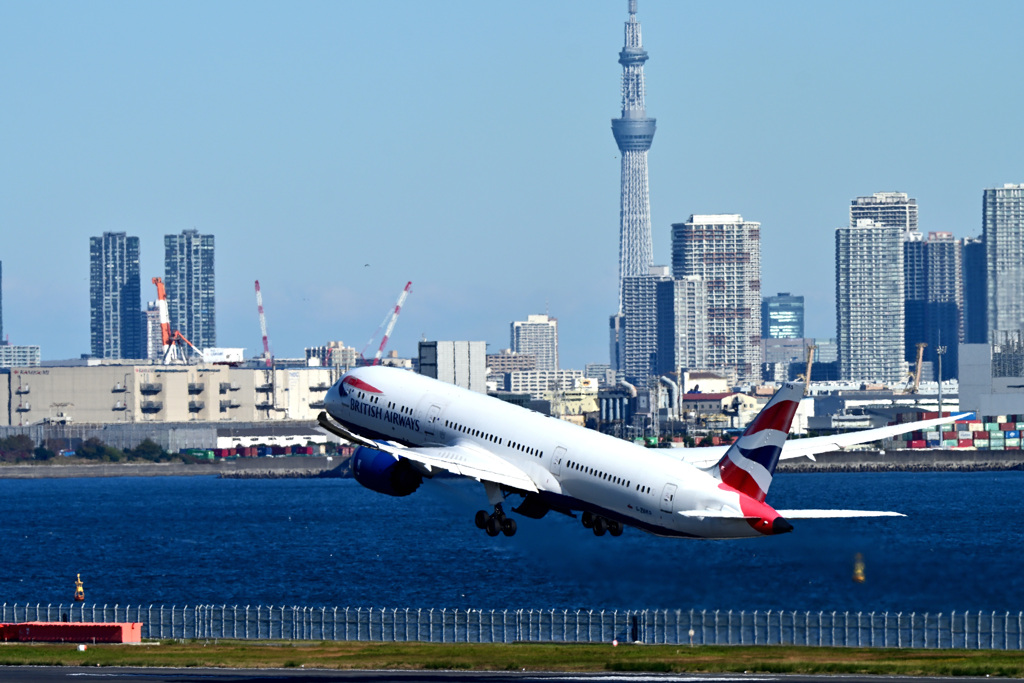BA787 スカイツリー　