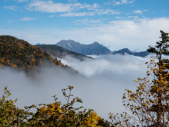 紅葉と雲海の乗鞍岳　サイクリングと登山記　その3