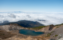 紅葉と雲海の乗鞍岳　サイクリングと登山記　その9