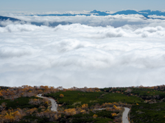 紅葉と雲海の乗鞍岳　サイクリングと登山記　その6