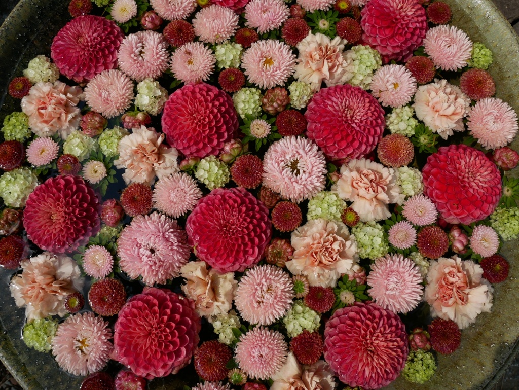 花手水