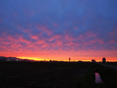 Okadama after sunset