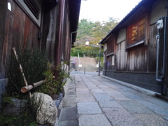京都の路地裏