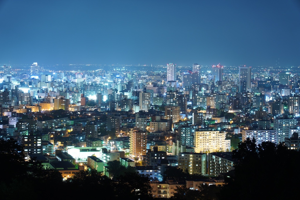 札幌の夜景②