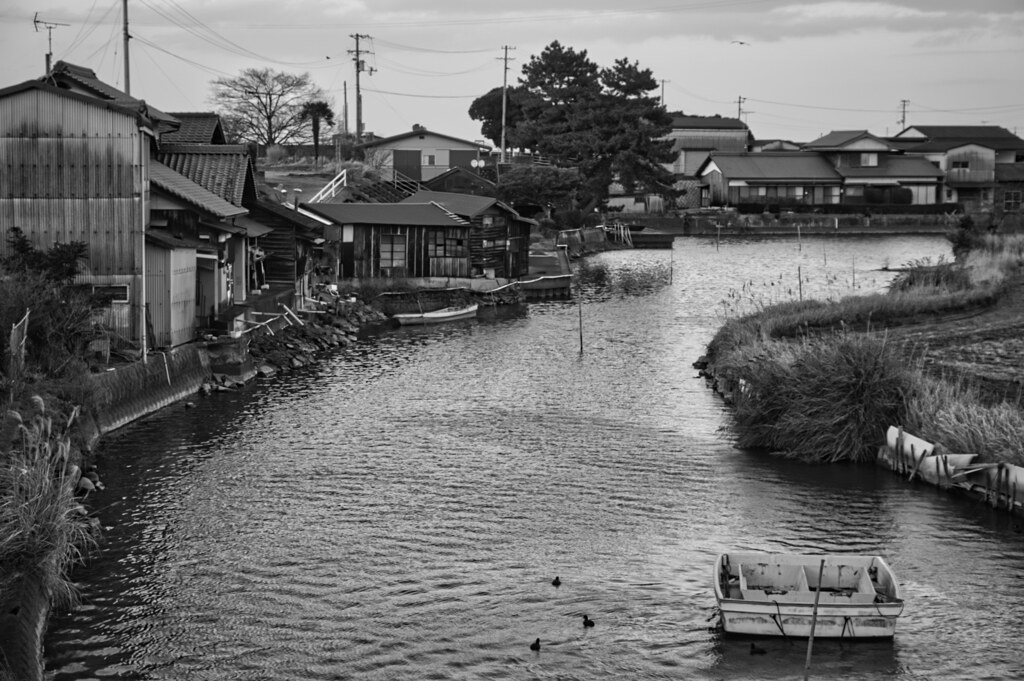 干拓地　水路
