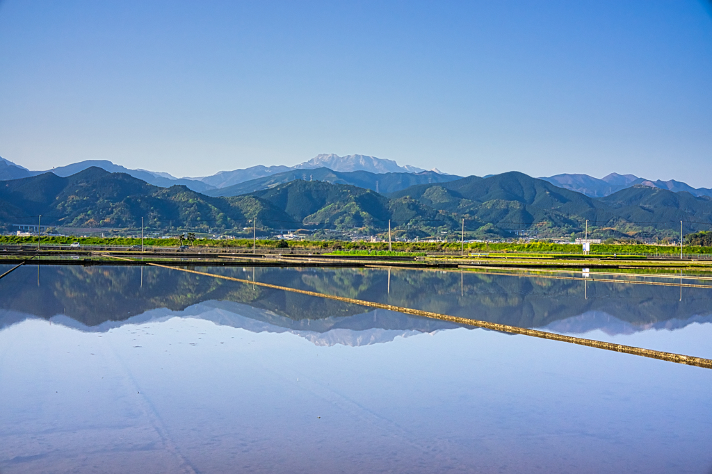 逆さ石鎚山