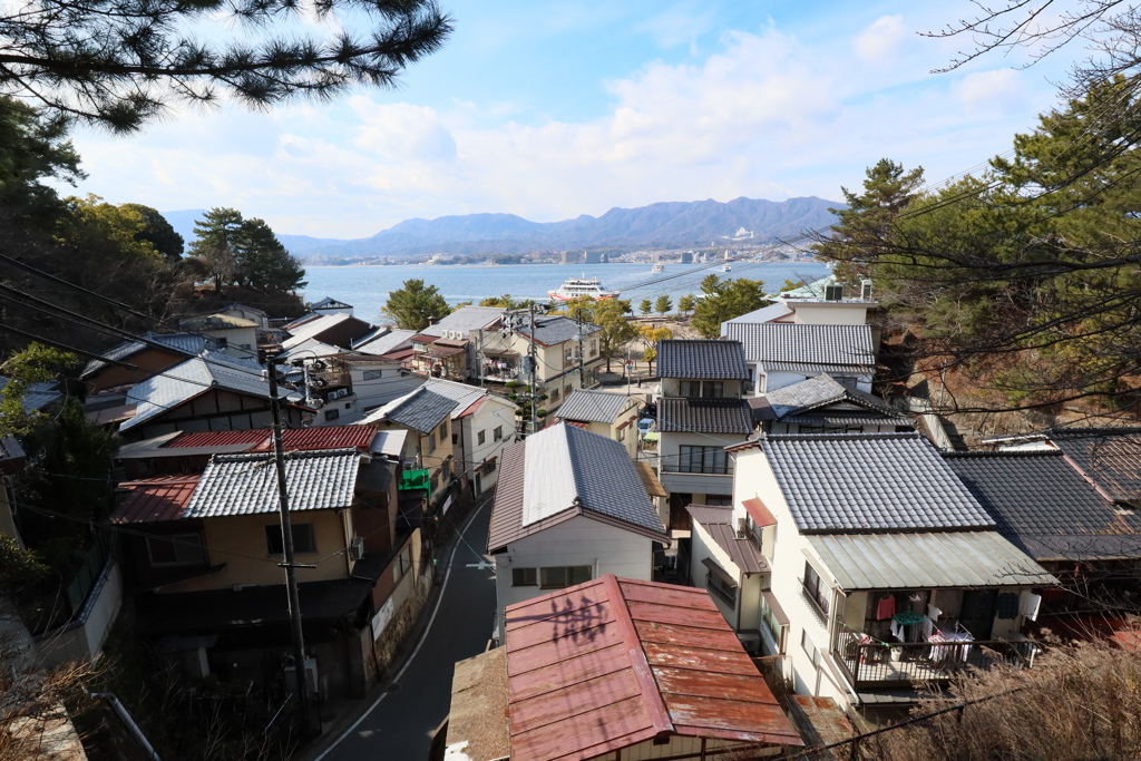 宮島　街景色