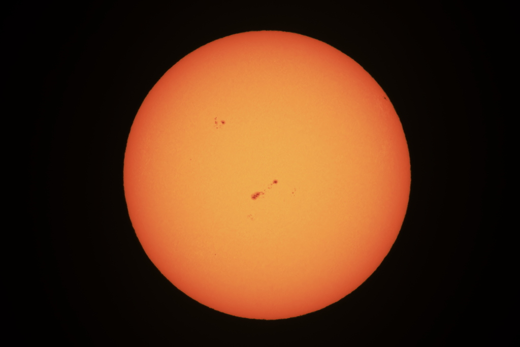 2026年元日の太陽