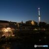 亀戸天神からみた東京スカイツリー