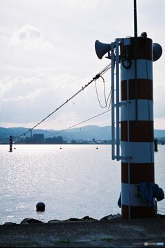 湖上のライン