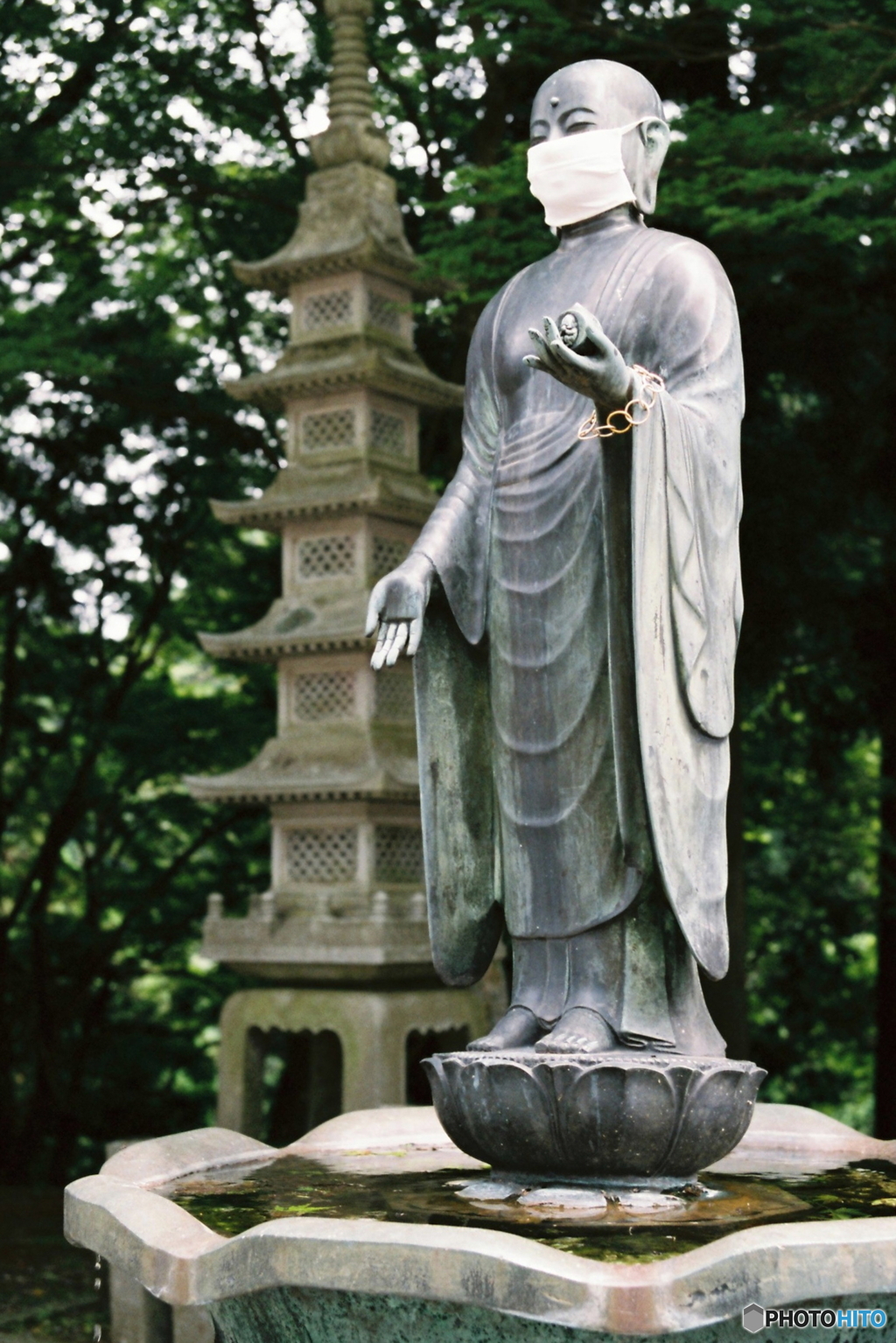 コロナ禍のお地蔵様