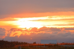 霧ヶ峰の夕暮れ