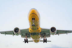 スターウオーズ機のお腹